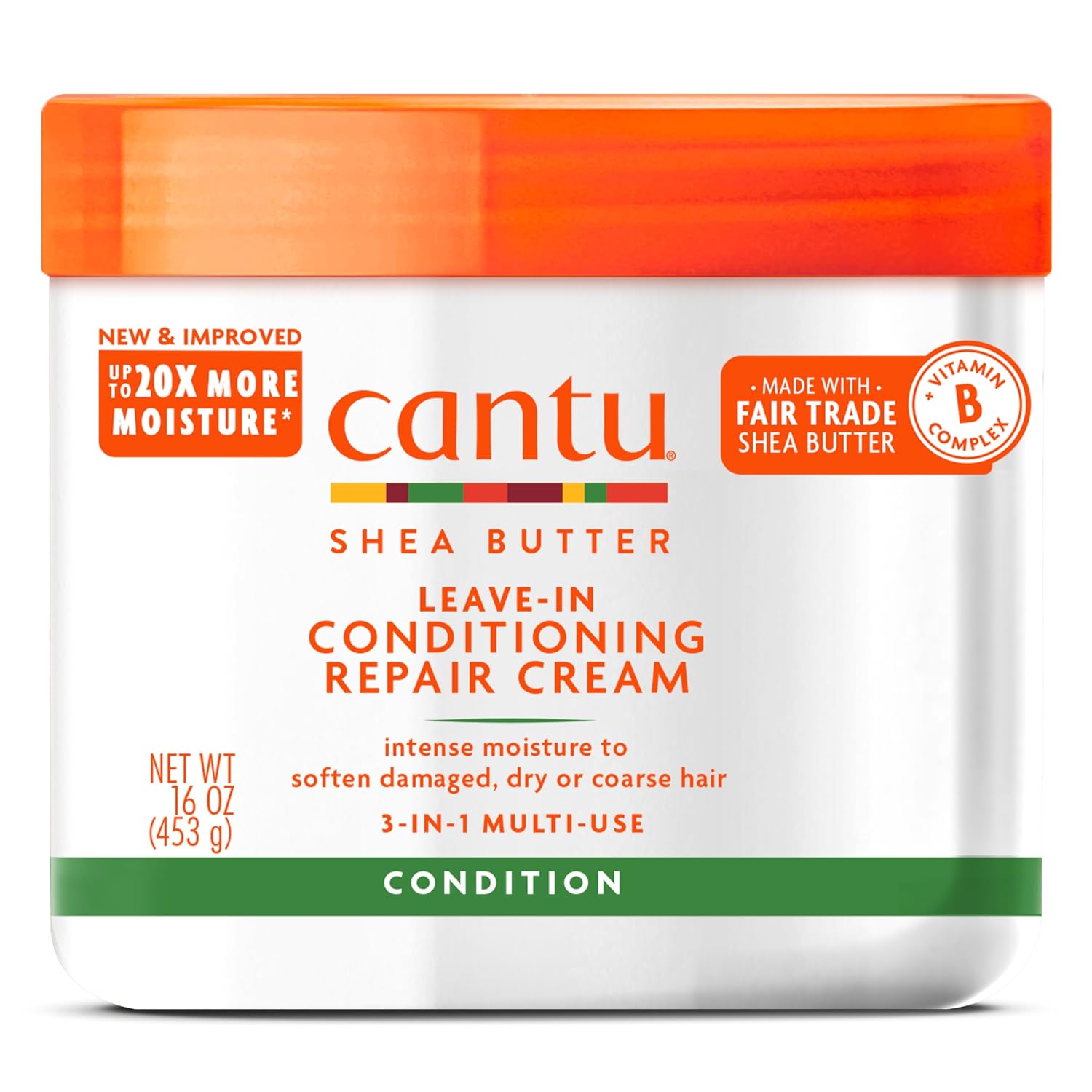 Cantu Shea Butter Leave-In Conditioning Repair Cream (453gr)