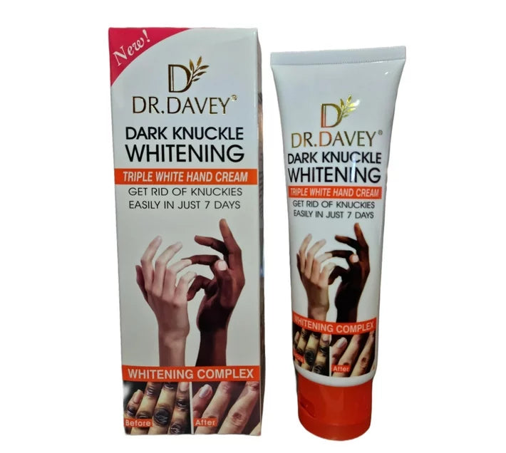 Dr.Davey Dark Knuckle Whitening Triple White Hand Cream (100ML)