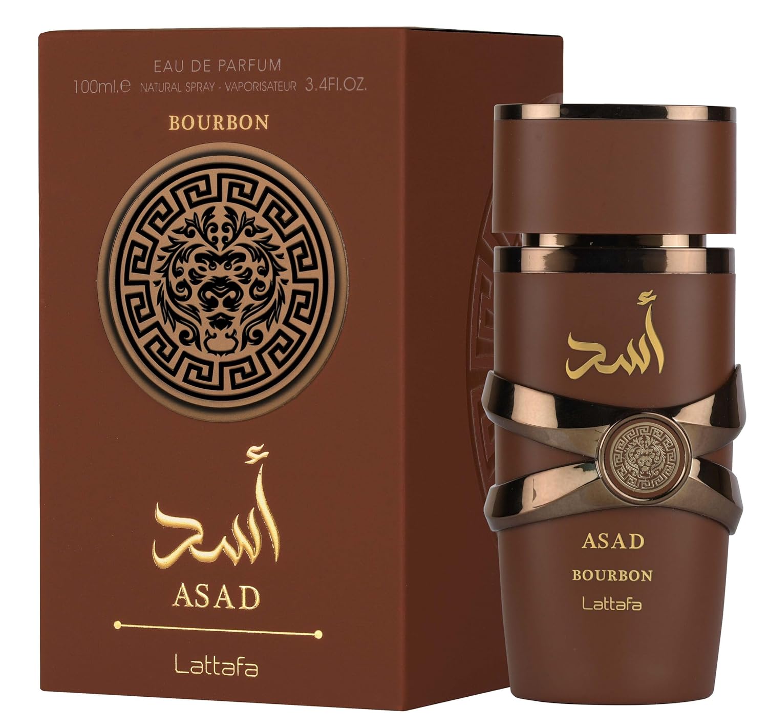 Lattafa Asad Bourbon Eau De Parfum (100ML)