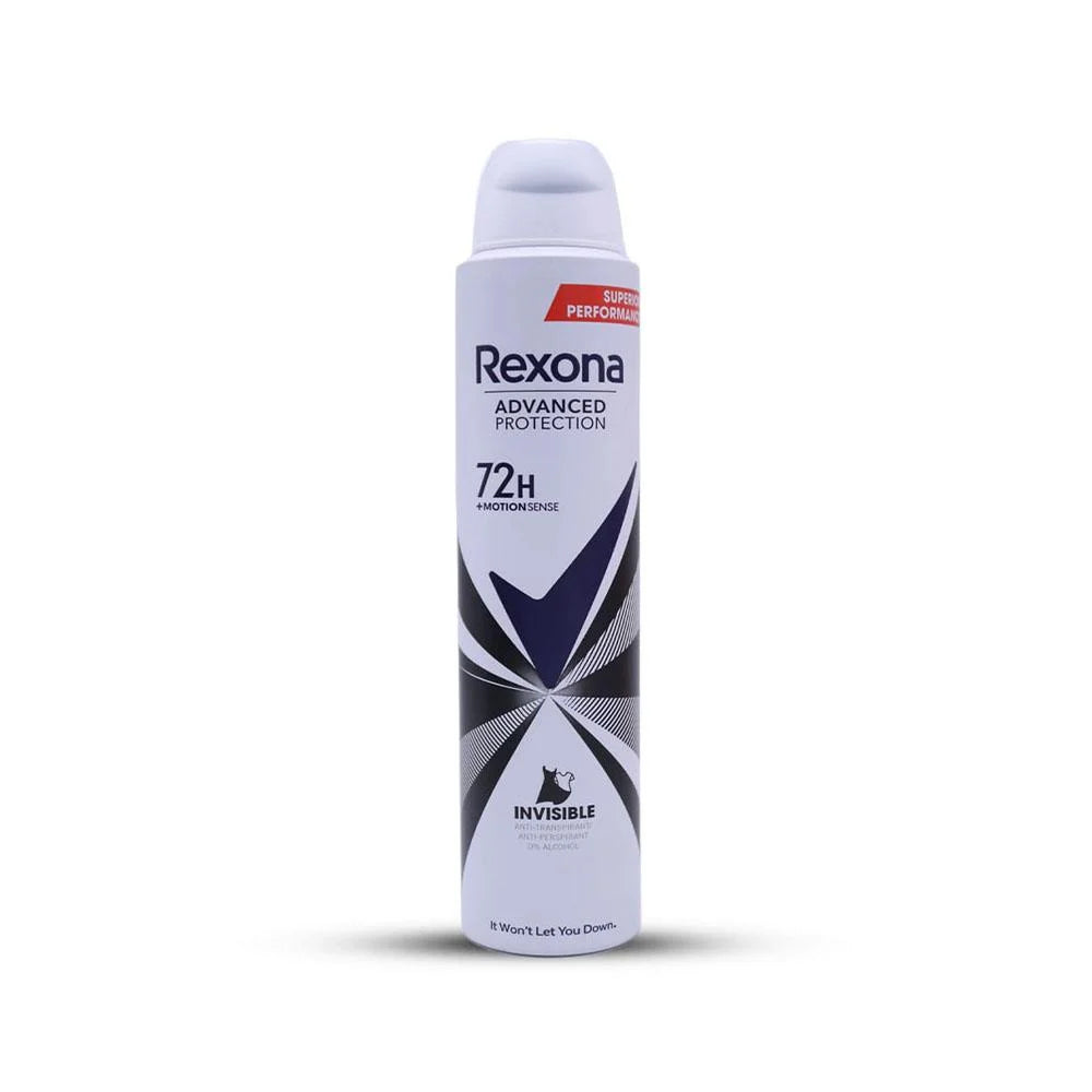 Rexona Invisible Advanced Protection Deodorant Spray 72HR (200ML)
