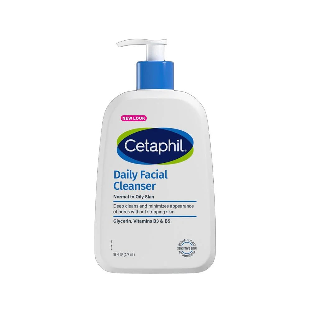 Cetaphil Daily Facial Cleanser Normal to Oily Skin (473ML)