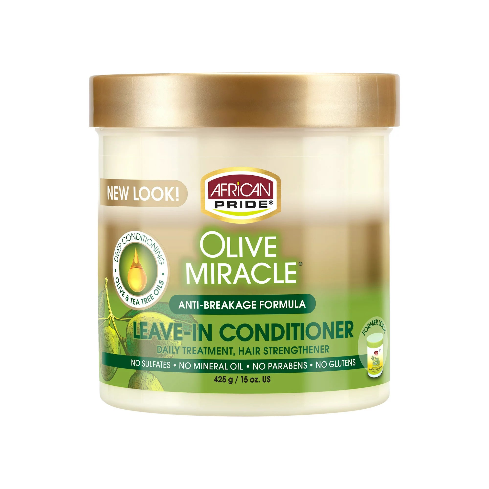 African Pride Olive Miracle Leave-In Conditioner (425gr)