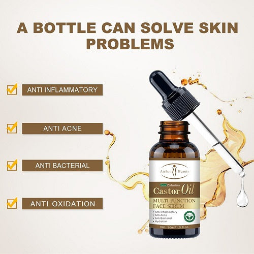 Aichun Beauty Castor Oil Multi Function Face Serum (30ML)