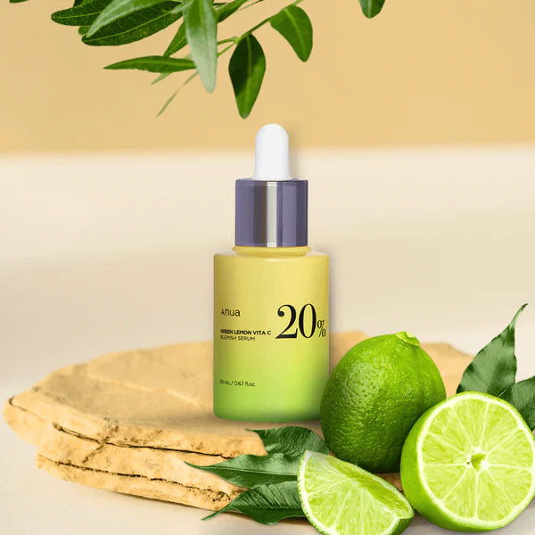 Anua Green Lemon Vitamin C Blemish Serum (20gr)