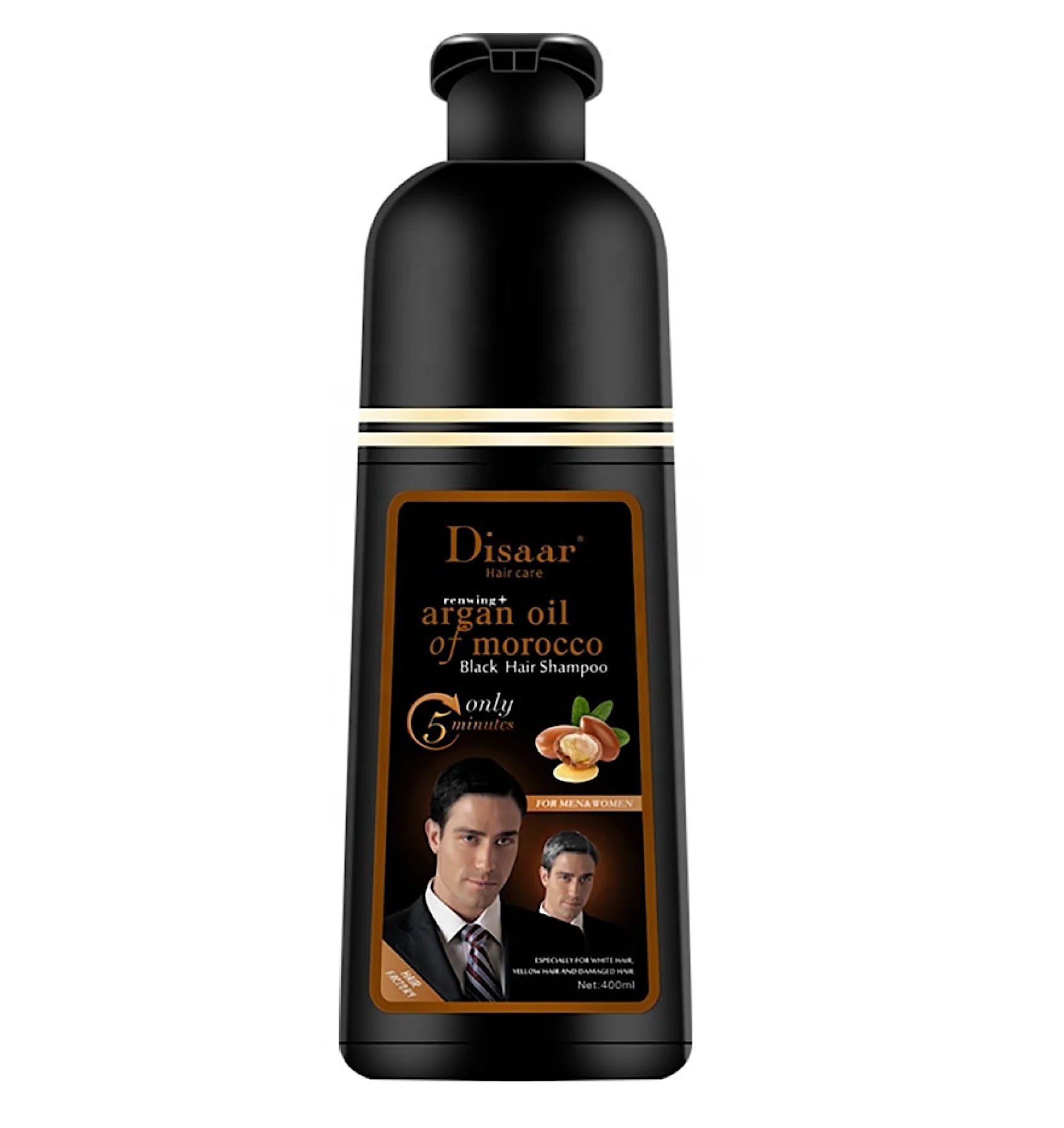 Disaar Argan Oil Of Morocco Black Hair Shampoo (400ML)