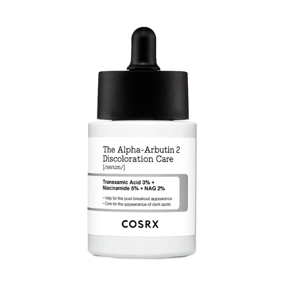 Cosrx The Alpha Arbutin 2 Discoloration Care Serum Tranexamic Acid 3% + Niacinamide 5%+ NAG 2% (50ML)