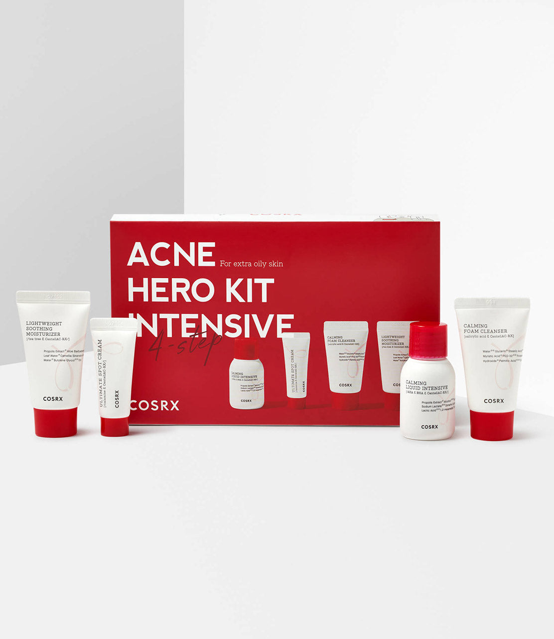 Cosrx Acne Hero Kit Intensive 4 Step