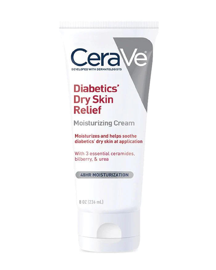 CeraVe Diabetics Dry Skin Relief Moisturizing Cream (236ML)