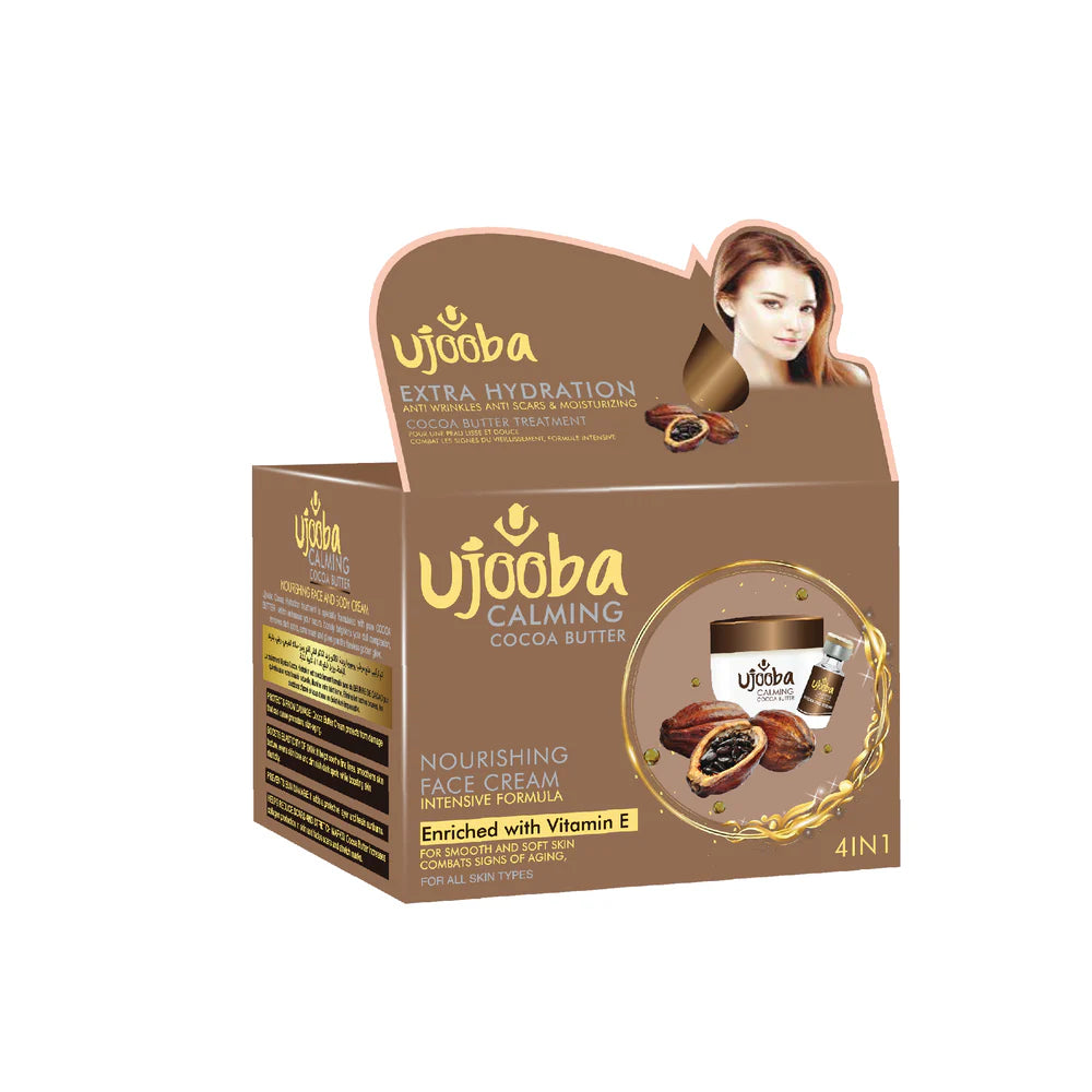 Ujooba Calming Cocoa Butter Nourishing Face Cream 4in1