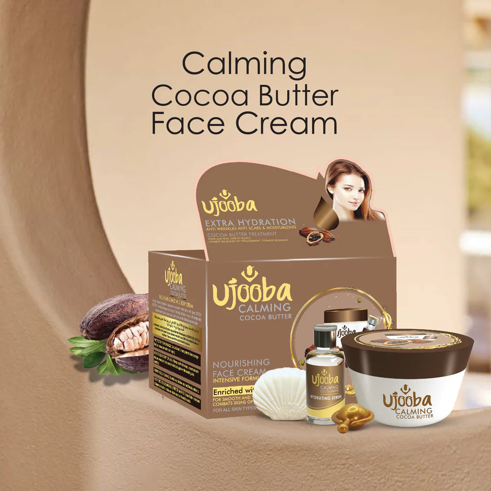 Ujooba Calming Cocoa Butter Nourishing Face Cream 4in1