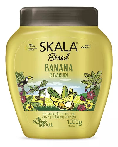 Skala Brasil Banana E Bacuri Conditioning Cream (1000gr)
