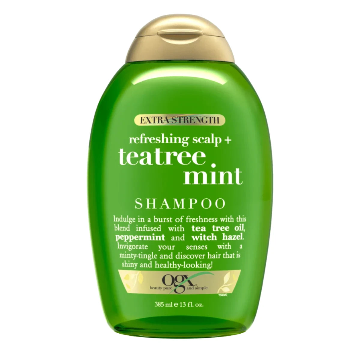 OGX Refreshing Scalp Teatree Mint Shampoo (385ML)