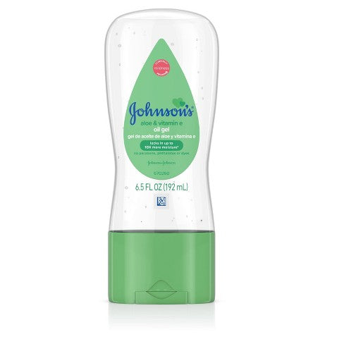 Johnson's Aloe & Vitamin E Oil Gel (192ML)