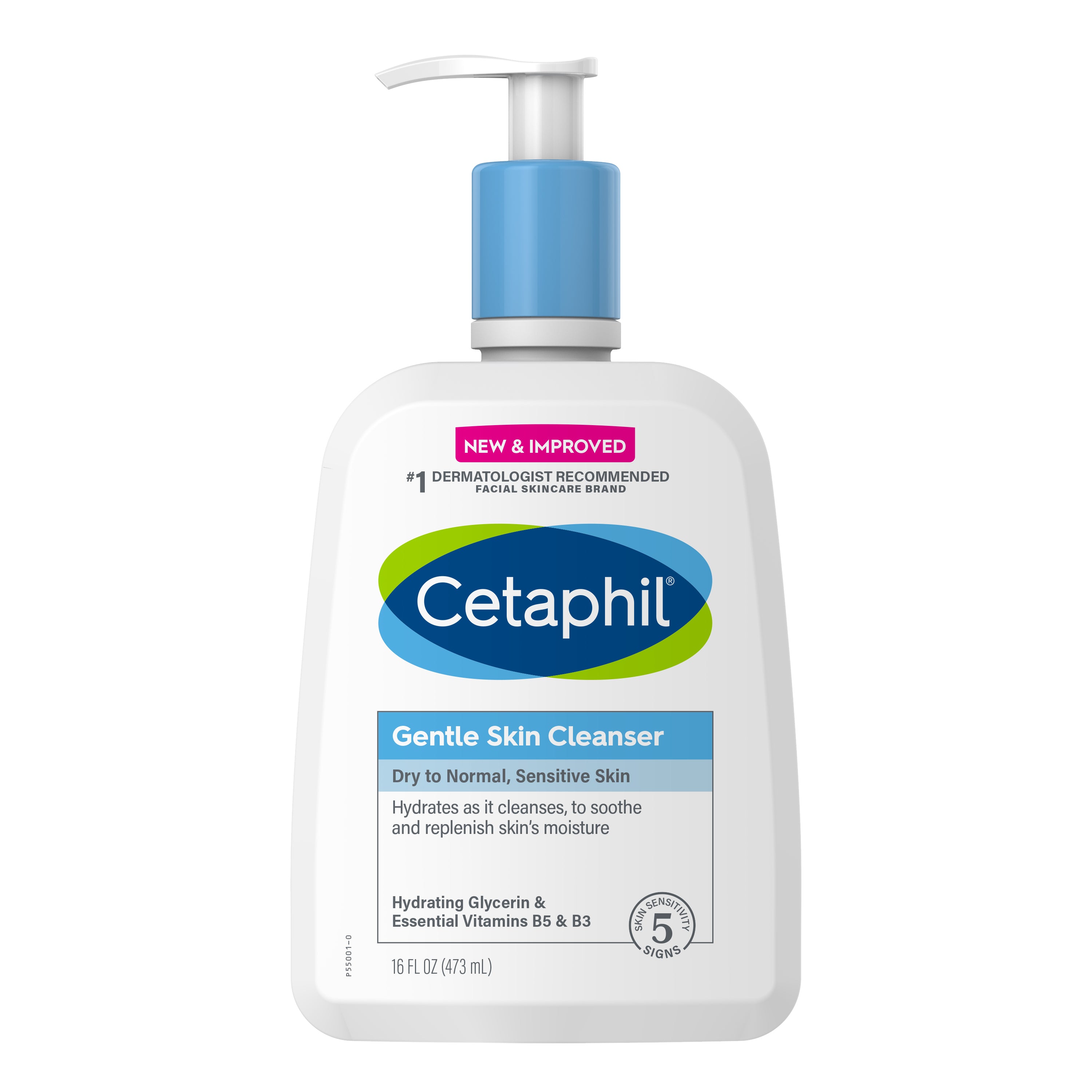 Cetaphil Gentle Cleanser Dry to Normal, Sensitive Skin (473ML)