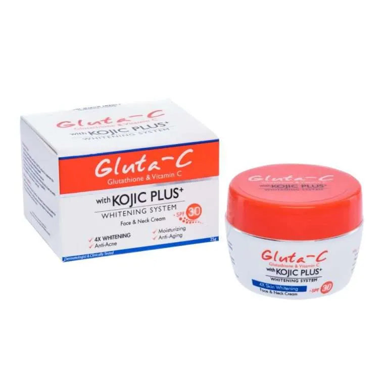 Gluta-C Kojic Plus+ Whitening System SPF30 Cream (25gr)