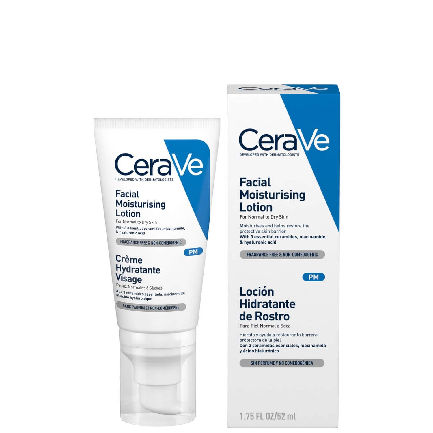 CeraVe Facial Moisturizer Lotion PM (52ML)