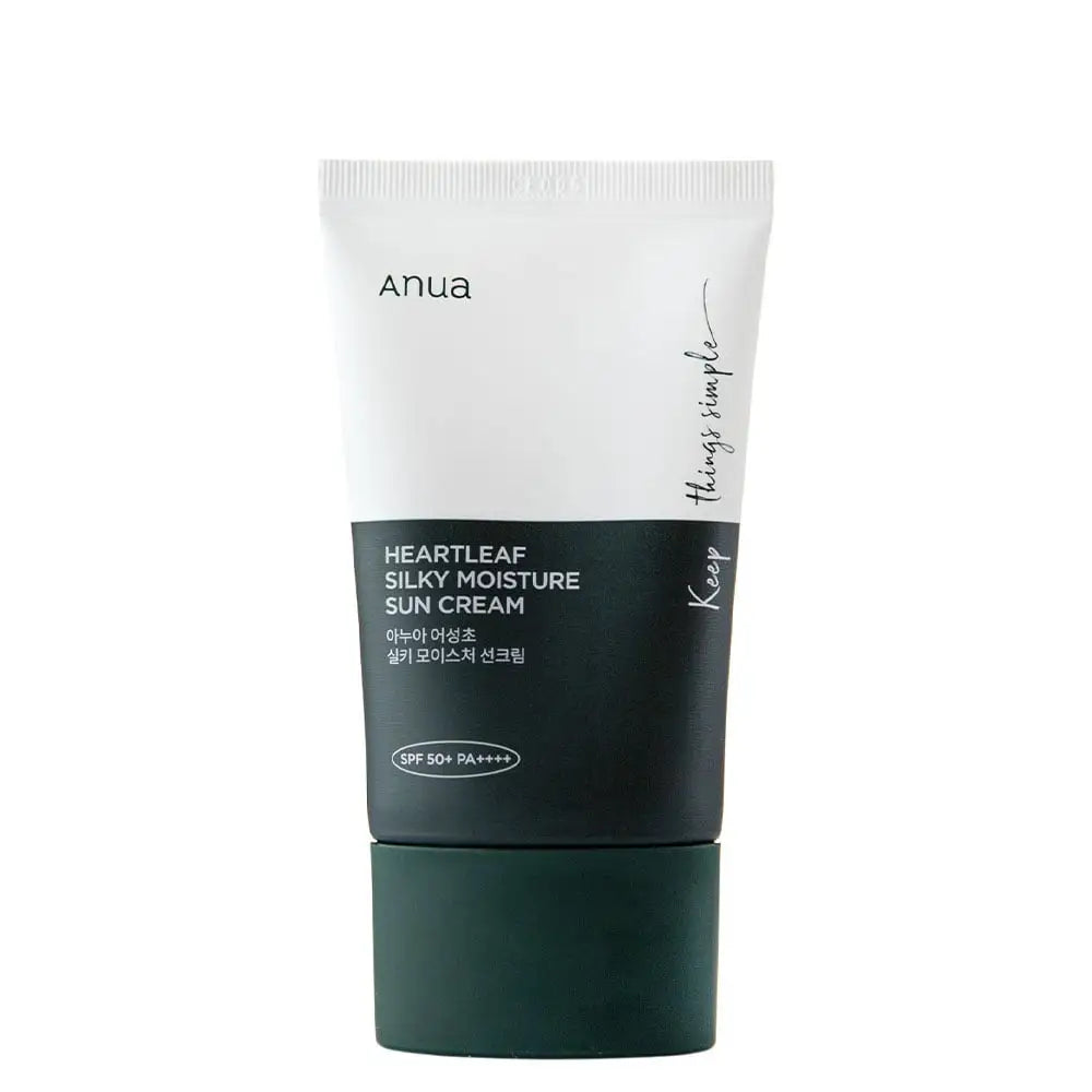 Anua Heartleaf Silky Moisture Sun Cream SPF50+ PA++++ (50ML)