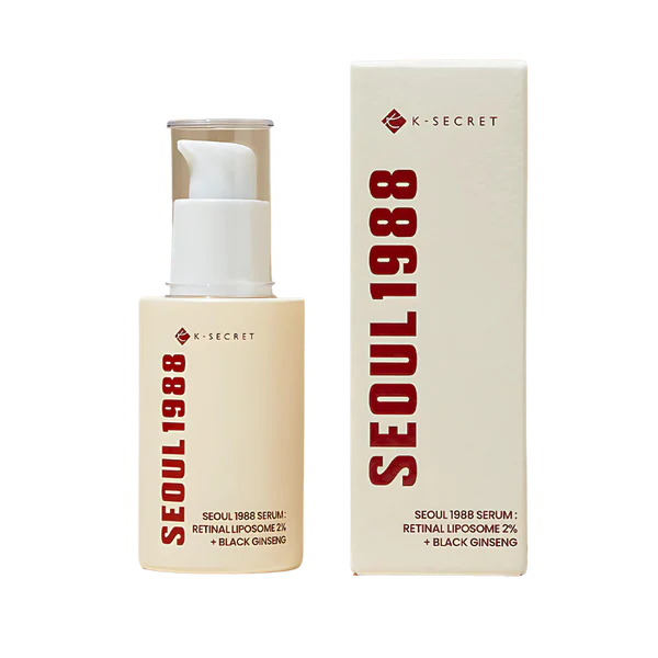 K-Secret Seoul 1988 Serum Retinal Liposome 2% + Black Ginseng (30ML)