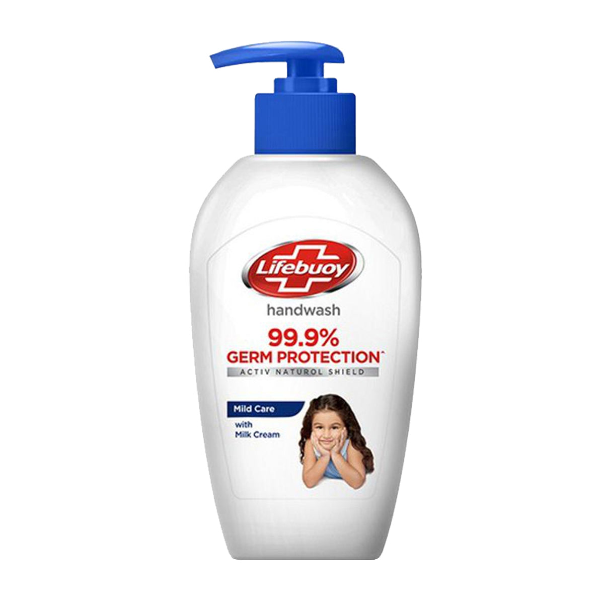 Lifebuoy 99.9% Germ Protection Mild Care With Milk Cream Hand Wash (200ML)