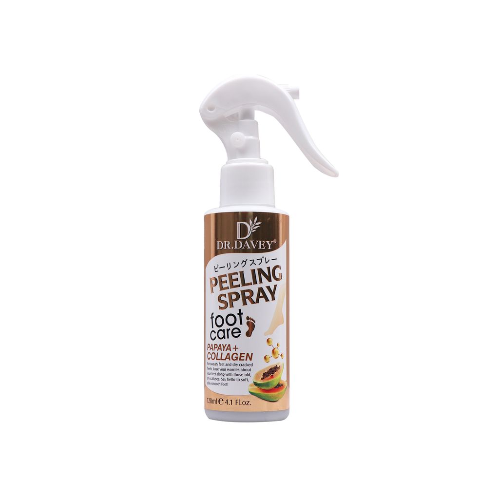 Dr.Davey Peeling Spray Foot Care Papaya Collagen (120ML)