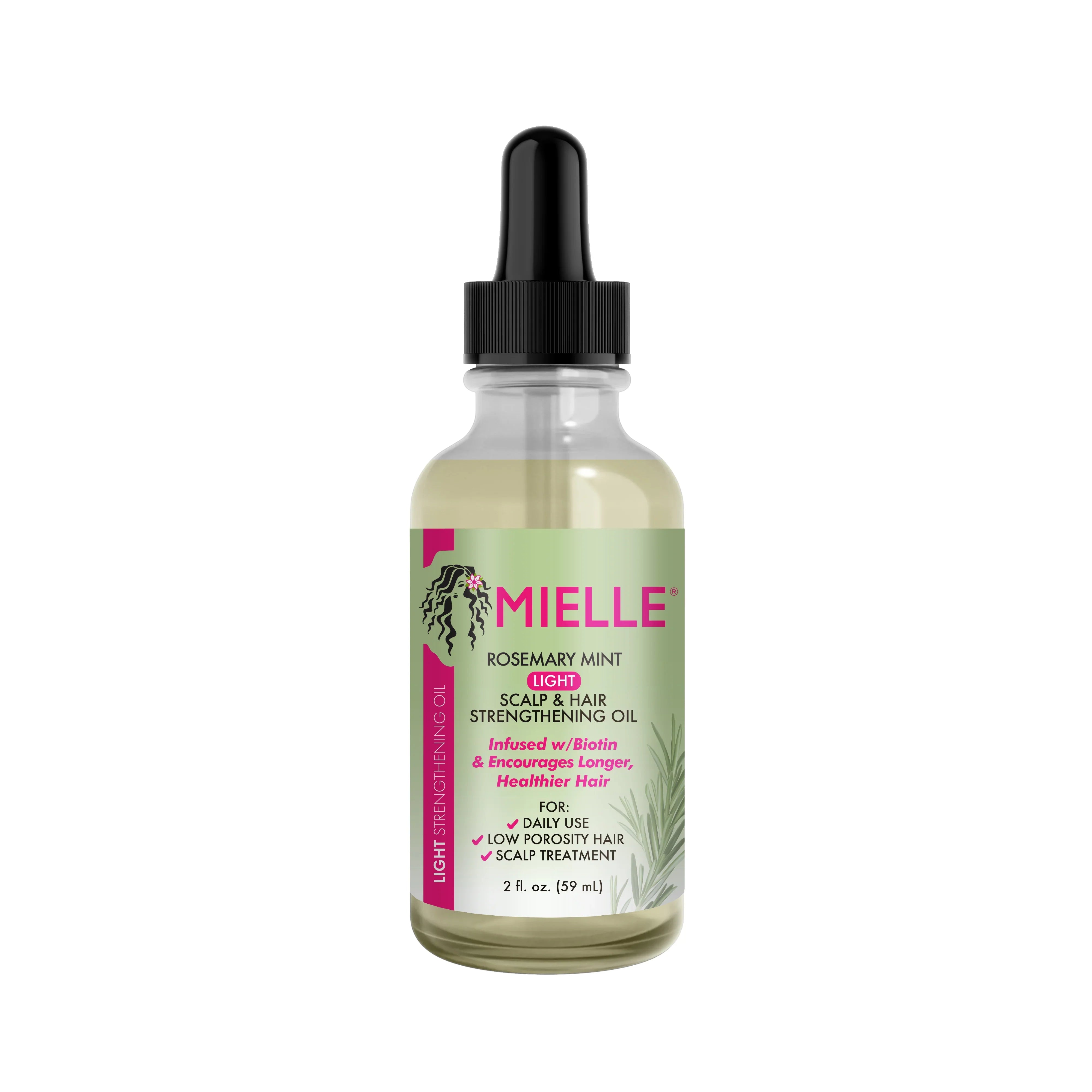 Mielle Organics Rosemary Mint Light Scalp & Hair Strengthening Oil (59ML)