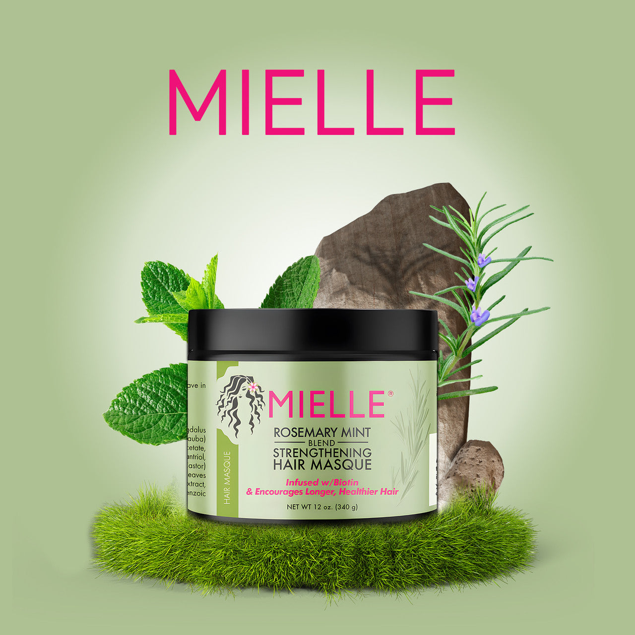 Mielle Rosemary Mint Strengthening Edge Gel (57gr)