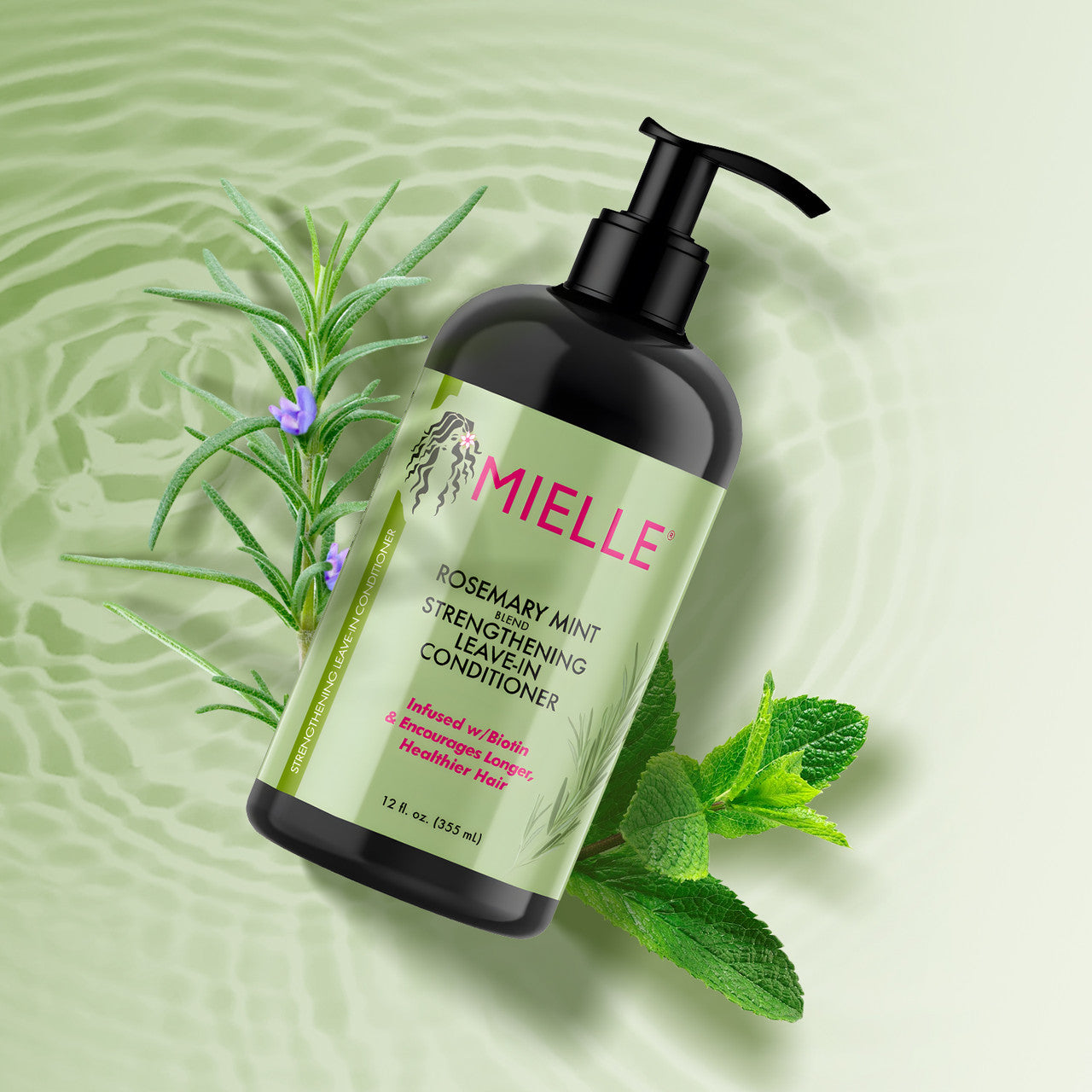 Mielle Rosemary Mint Blend Strengthening Leave-In Conditioner (355ML)