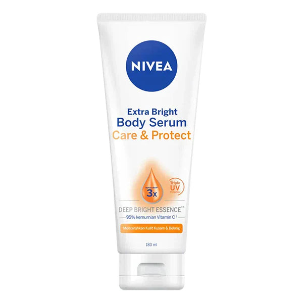 Nivea Extra White Body Serum Care & Protect (180ML)