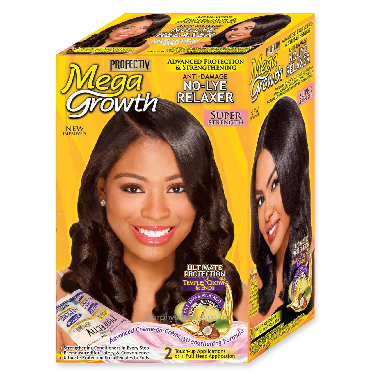 Mega Growth Ultimate Protection No-Lye Relaxer (Super)