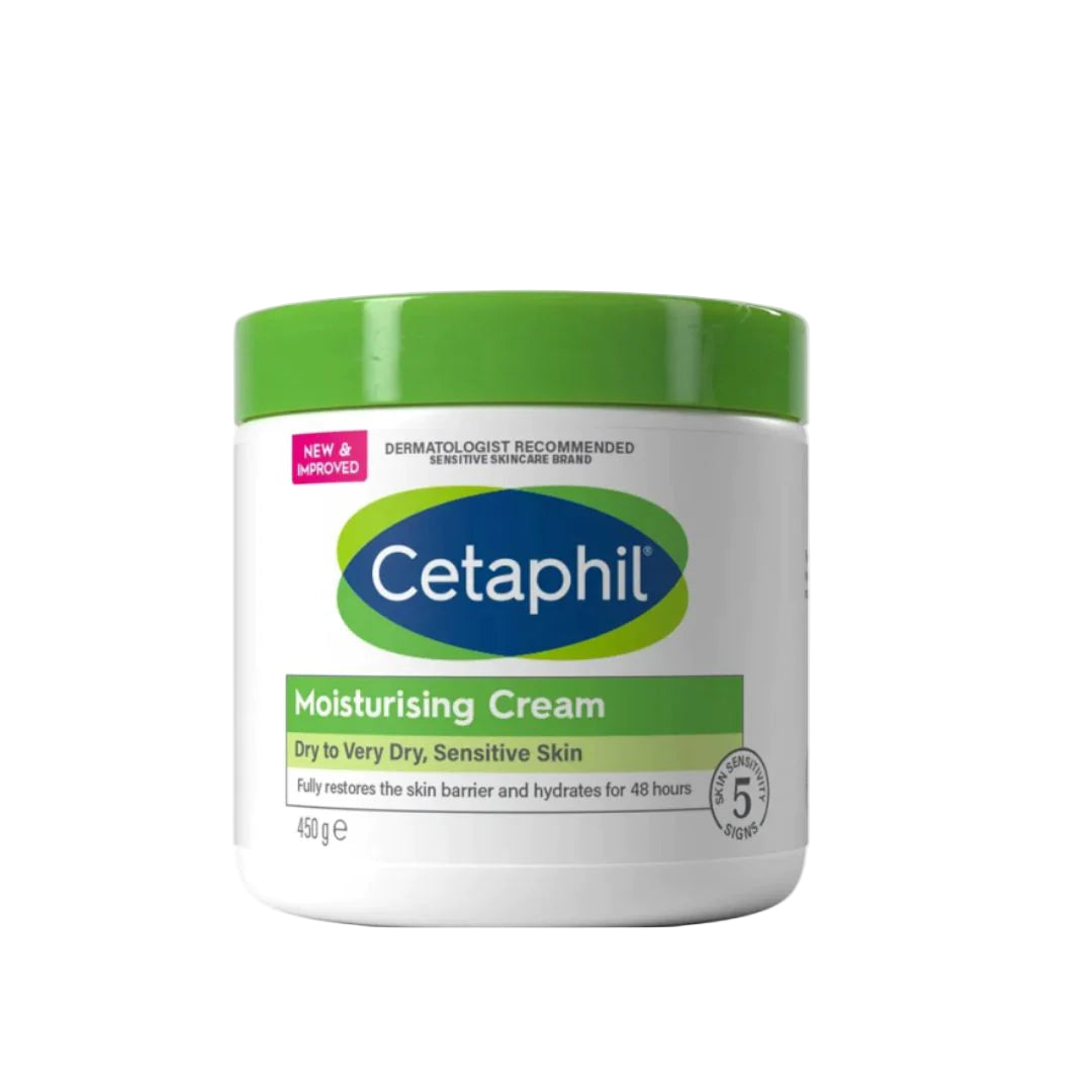 Cetaphil Moisturising Cream Dry to Very Dry, Sensitive Skin (450gr)