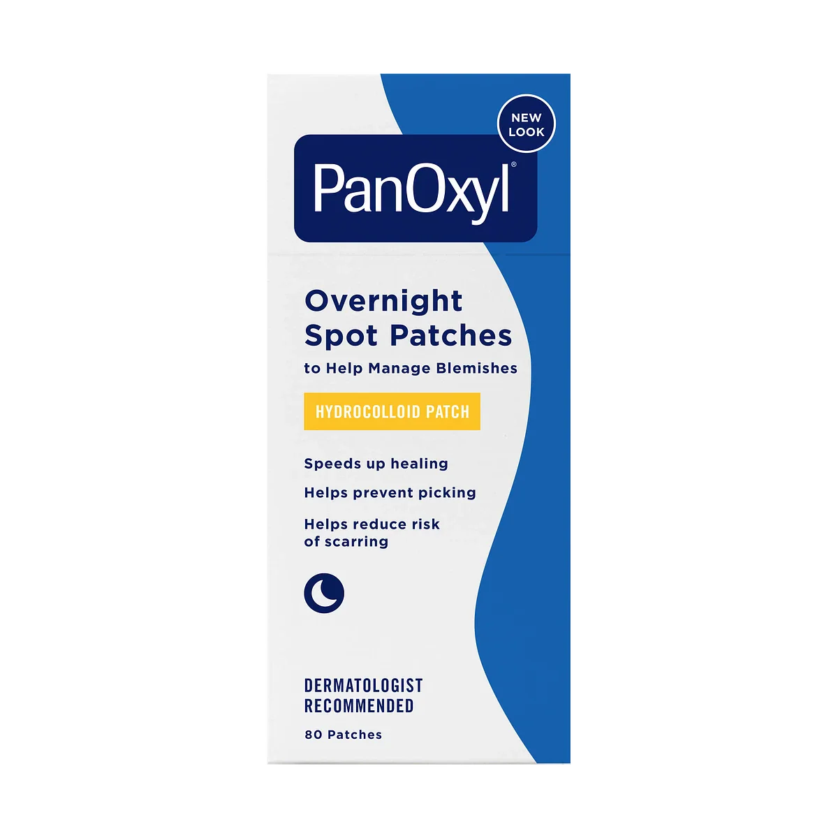 PanOxyl Overnight Spot Patches Hydrocolloid 40 Patches