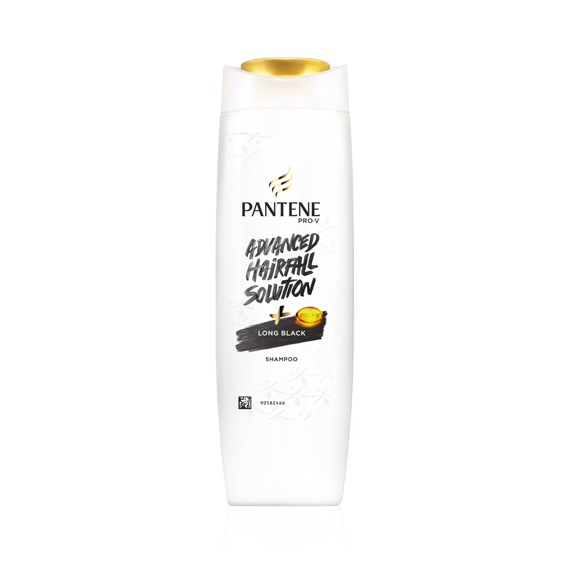 Pantene Pro-V Advanced Hair Fall Solution Long Black Shampoo (180ML)