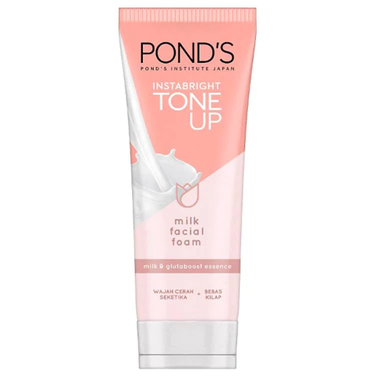 Pond's Instabright Tone Up Milk Facial Foam (100gr)
