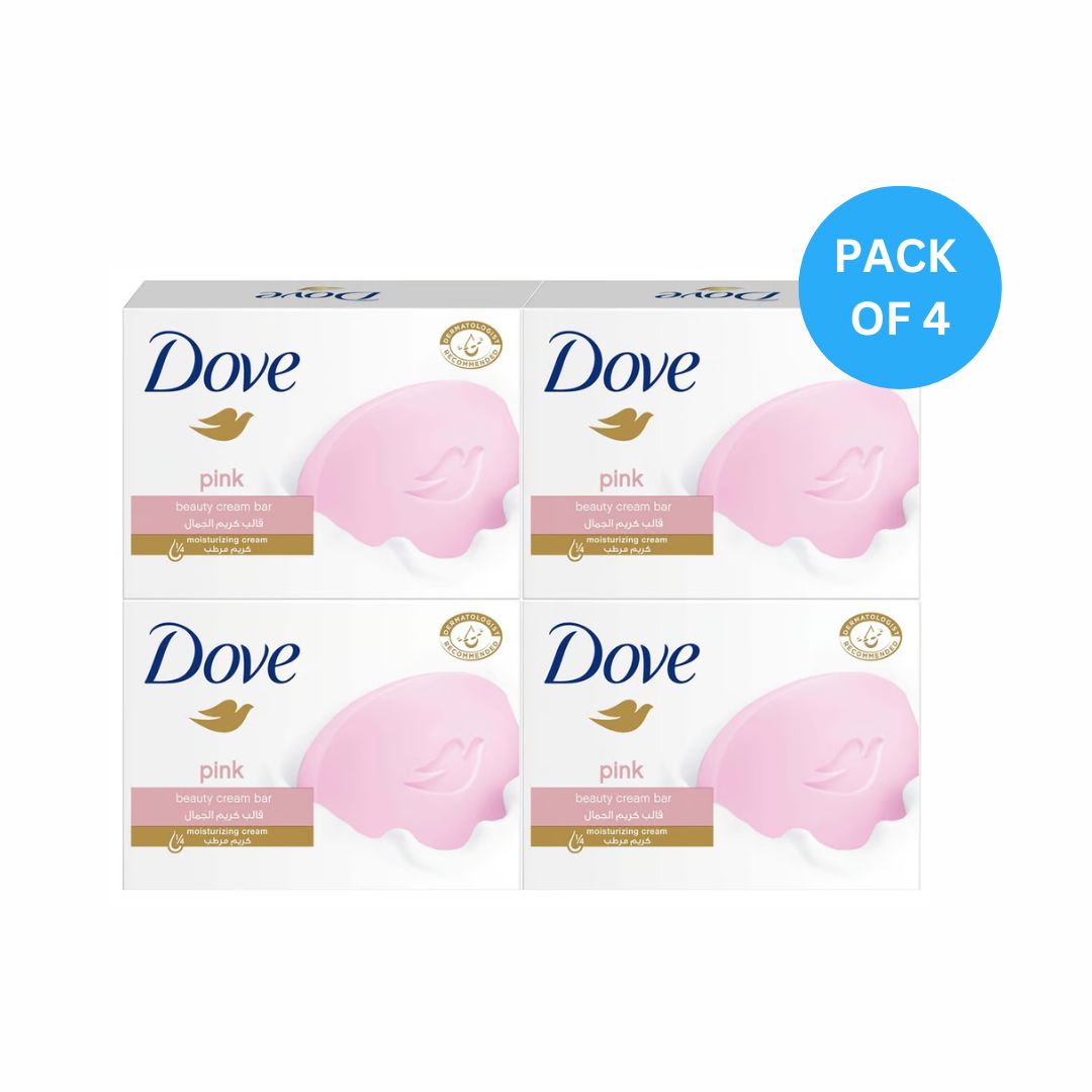 Dove Pink Soap 4pcs Bundle (135gr)