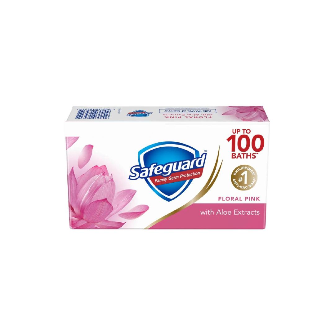 Safeguard Floral Pink With Aloe Extract Soap (125gr)