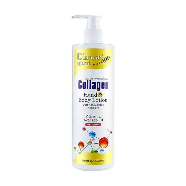 Disaar Collagen Hand & Body Lotion Vitamin E Avocado Oil (480gr)