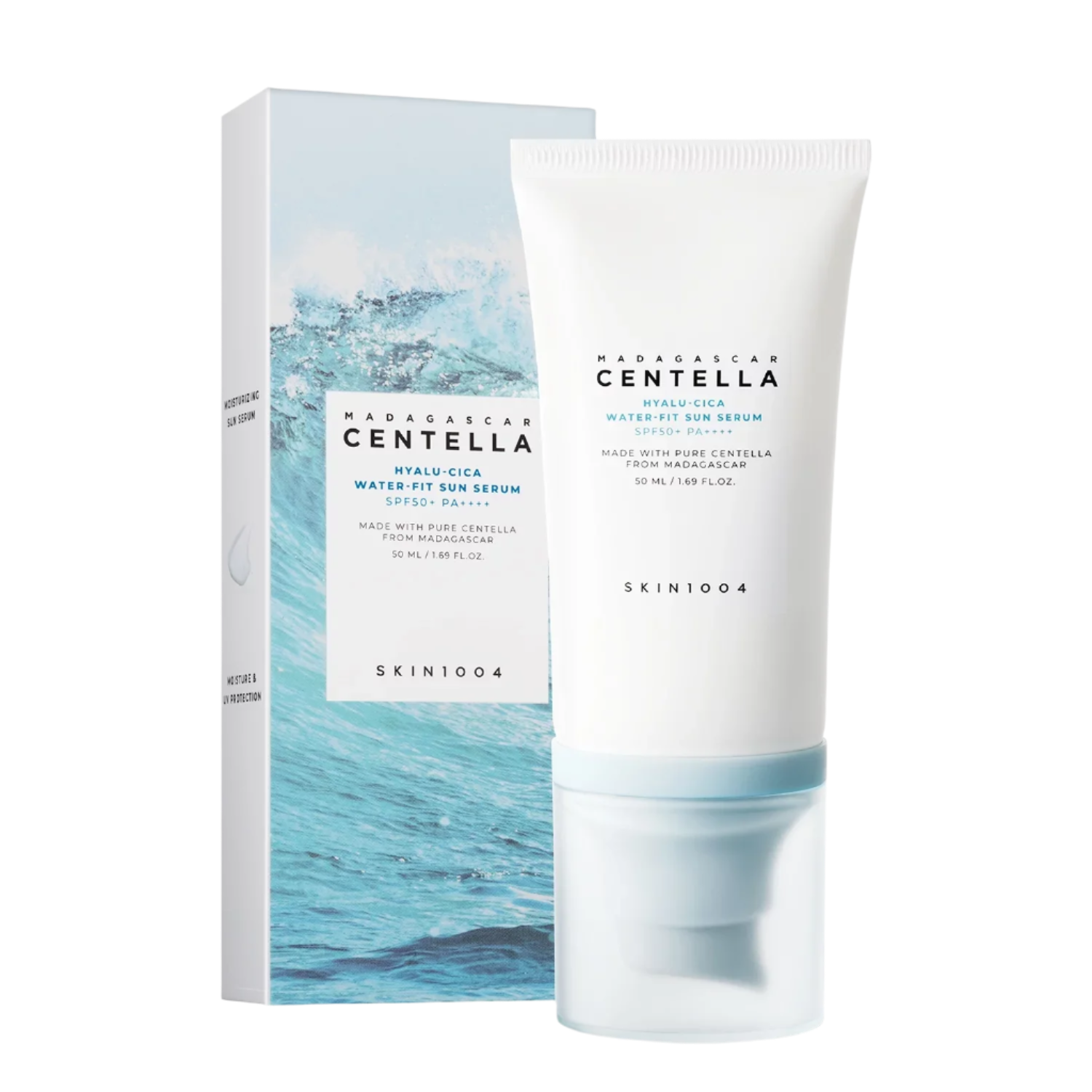 Skin1004 Madagascar Centella Hyalu-Cica Water-Fit Sun Serum SPF50+ PA++++ (50ML)