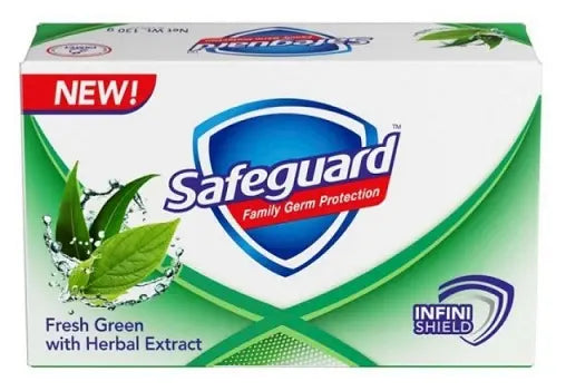 Safeguard Fresh Green With Herbal Extract Soap (125gr)