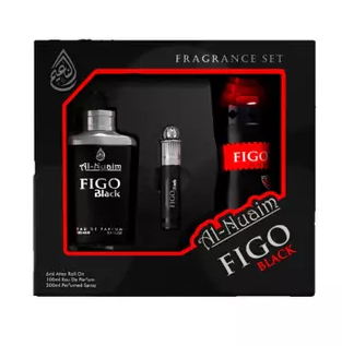 Al-Nuaim Figo Black Fragrance Set