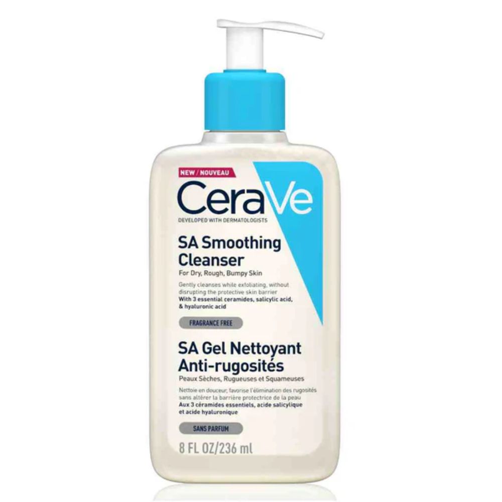 CeraVe Sa Smoothing Cleanser Dry, Rough, Bumpy Skin (236ML)