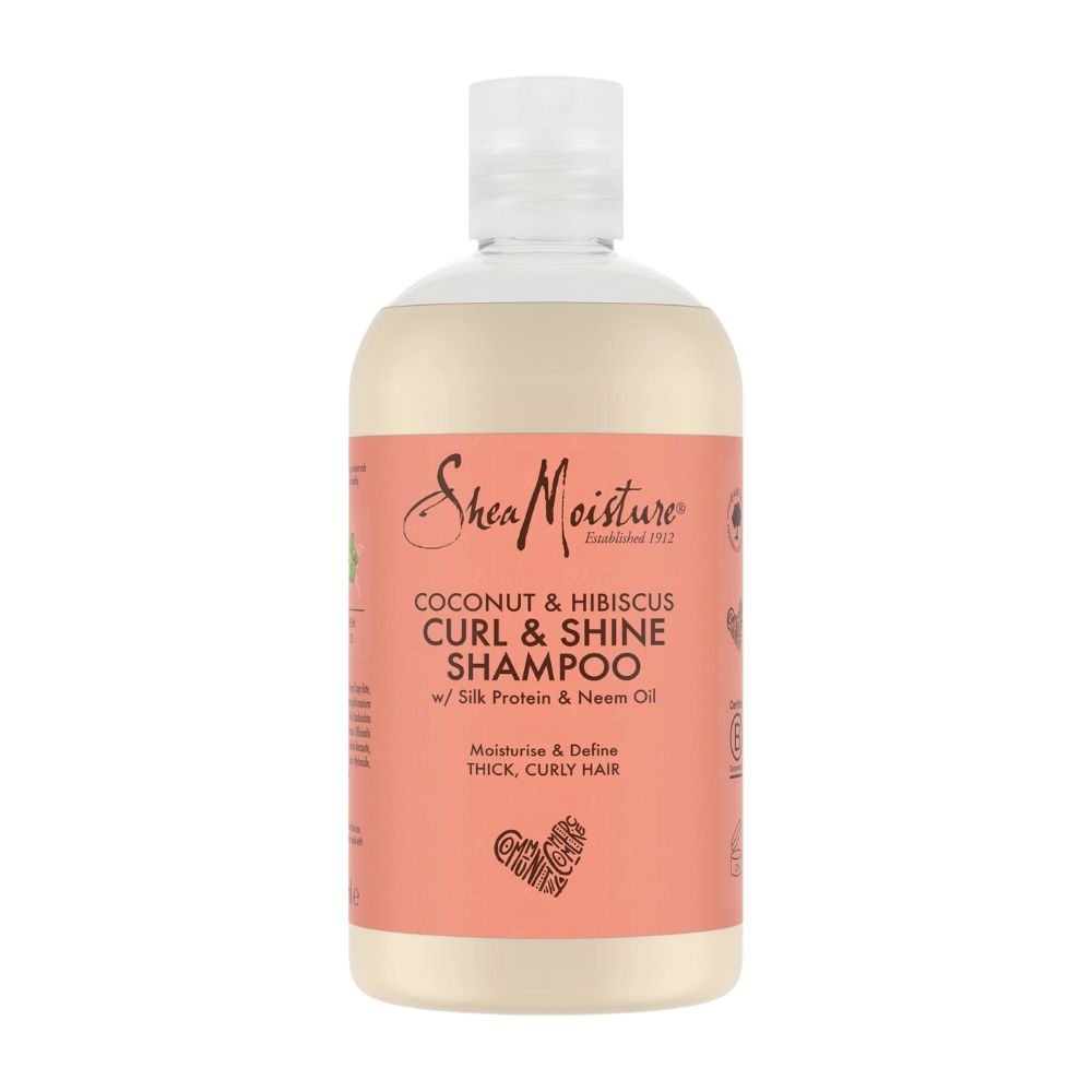 Shea Moisture  Coconut & Hibiscus Curl & Shine Shampoo (384ML)