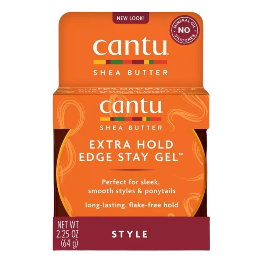 Cantu Shea Butter Extra Hold Edge Stay Gel Style (64gr)