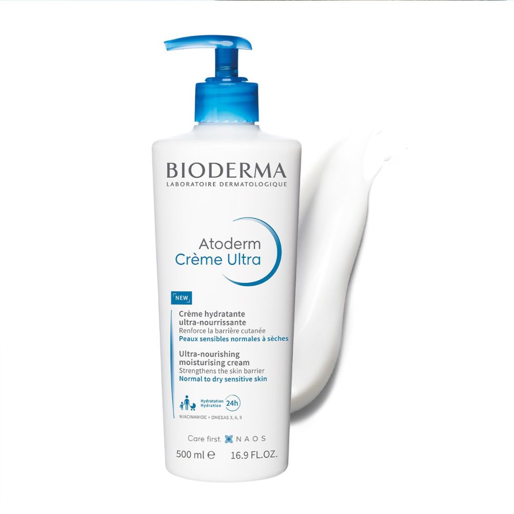 Bioderma Atoderm Creme Ultra Nourishing Moisturising Cream (500ML)