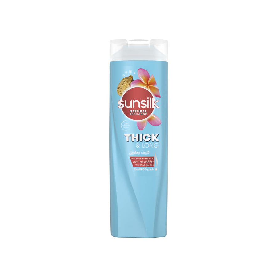 Sunsilk Natural Recharge Thick & Long Shampoo (350ML)