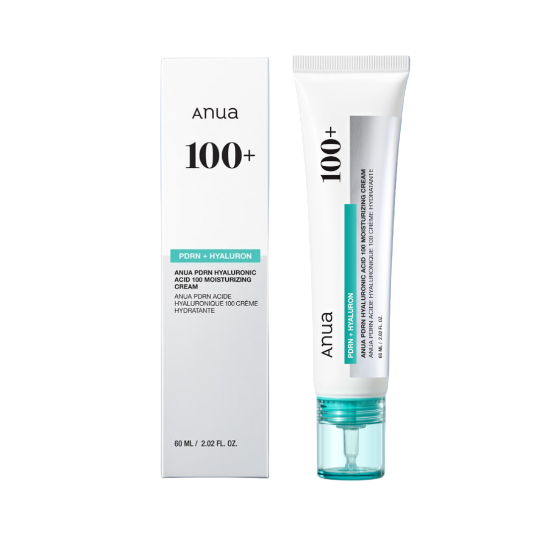 Anua 100+ PDRN + Hyaluronic Acid 100 Moisturizing Cream (60ML)