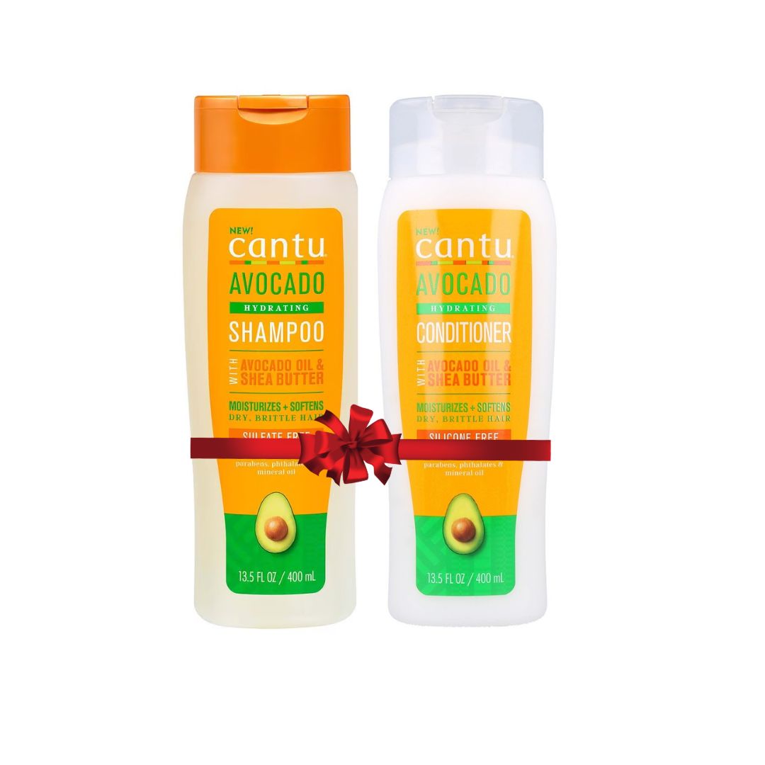 BUNDLE Cantu Avocado Hydrating Shampoo & Conditioner (400ML)