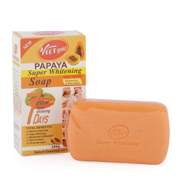 Veet Gold Super Whitening Papaya Soap (250gr)