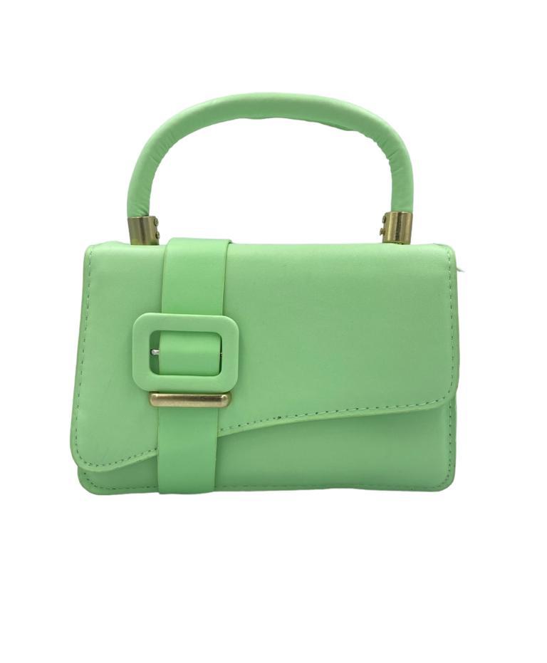 Women's Purse/Handbag Colours (White/Green)