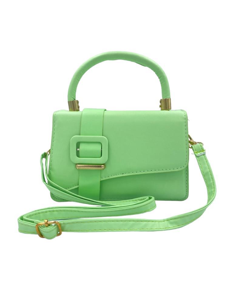 Women's Purse/Handbag Colours (White/Green)