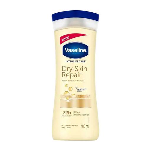 Vaseline Dry Skin Repair Body Lotion (400ML)